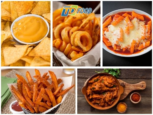 Top 10 món ăn ngon từ bột phô mai